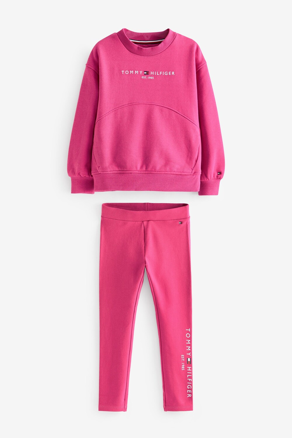 

Розовый комплект с леггинсами Essential Tommy Hilfiger, розовый