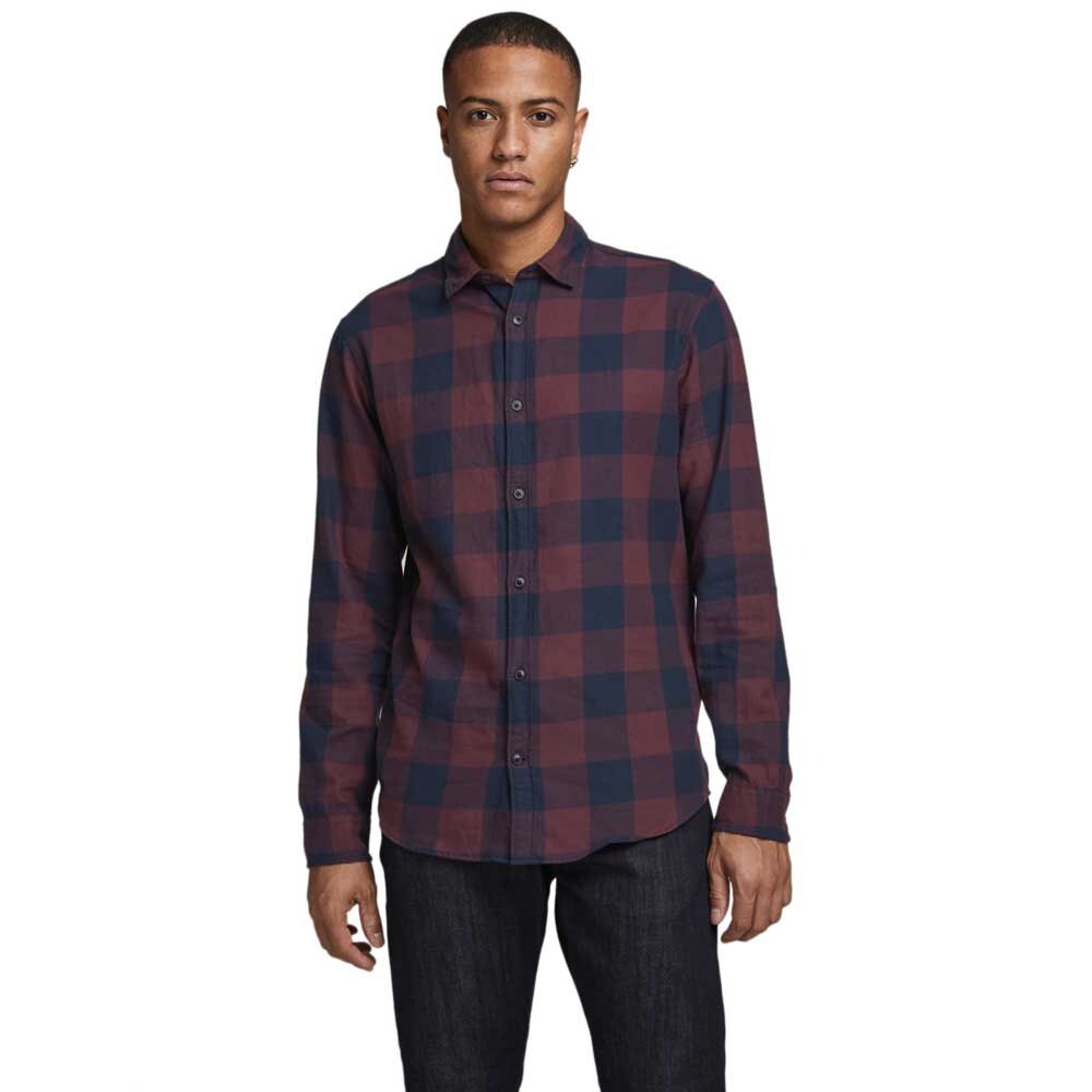 

Рубашка Jack & Jones Gingham Twill, красный