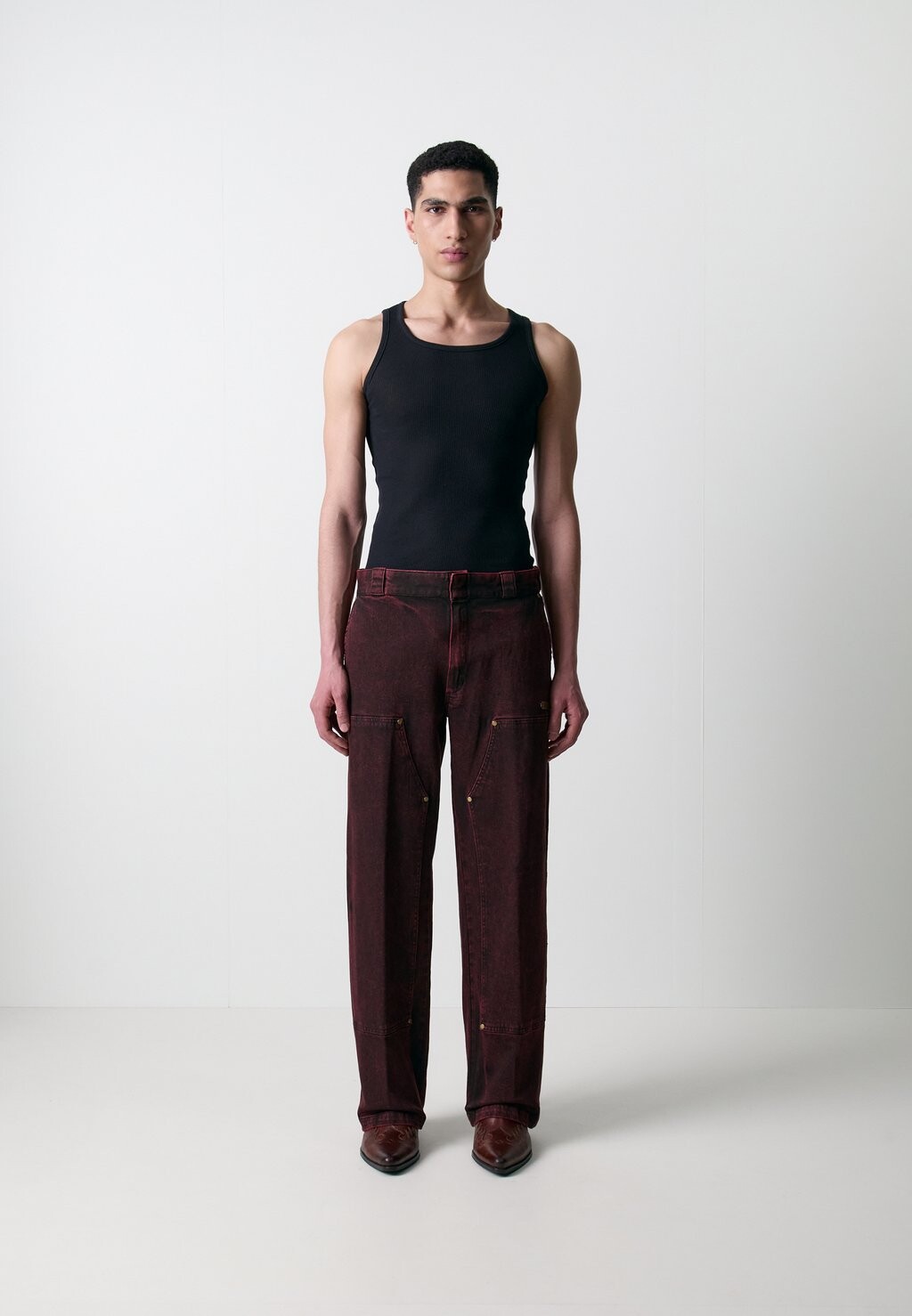 

Джинсы свободного кроя DOUBLE KNEE PANTS Dickies, цвет red