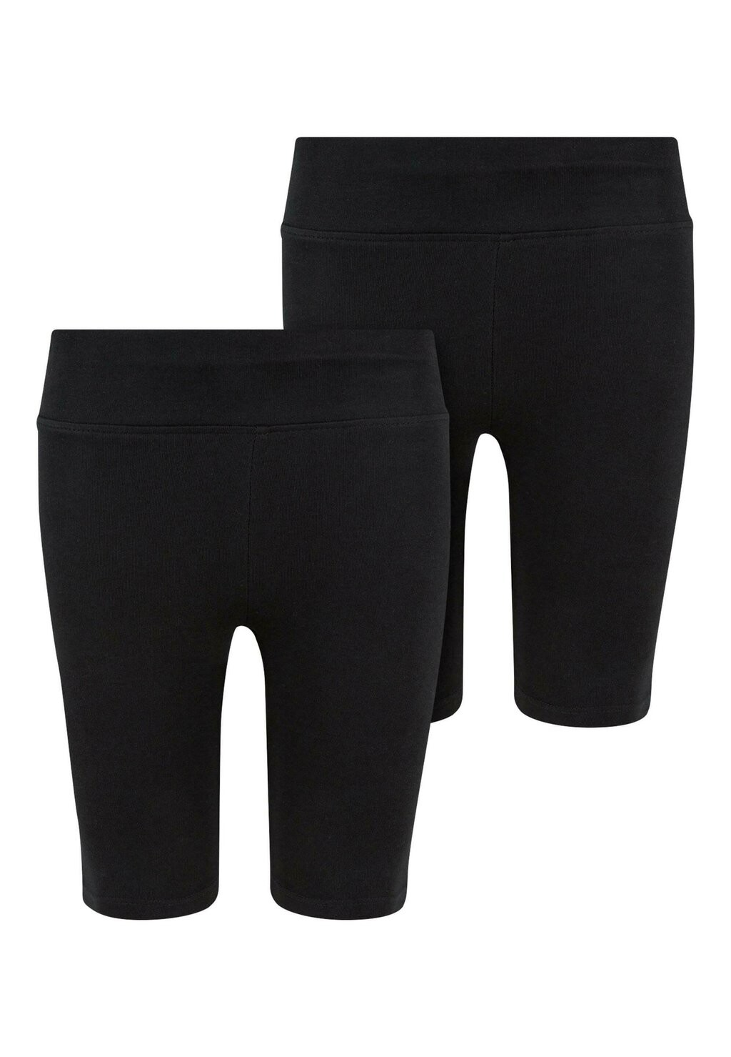 

Шорты High Waist 2 Pack Urban Classics, черный