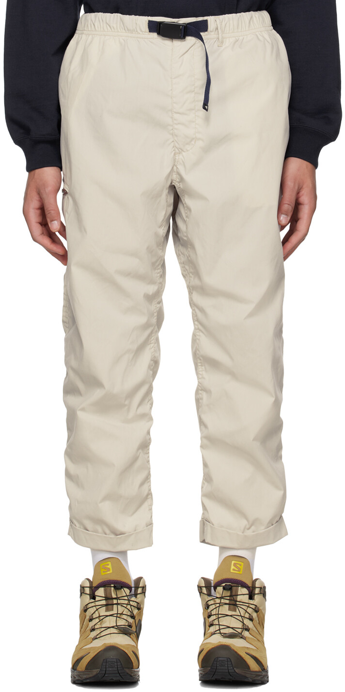 

Белые брюки-карго Pilgrim Surf + Supply Off-White Salathe, Белый