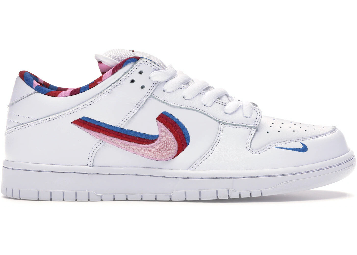 

Кроссовки Nike SB Dunk Low мужские, белый / красный