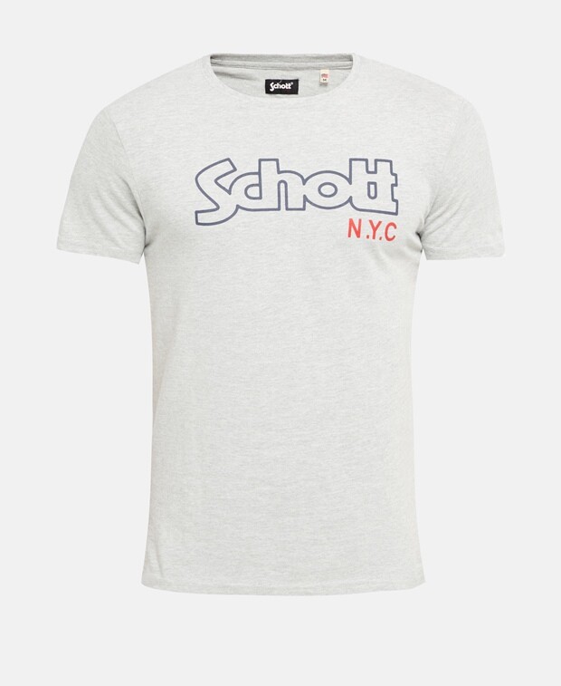 

Футболка Schott NYC, серый