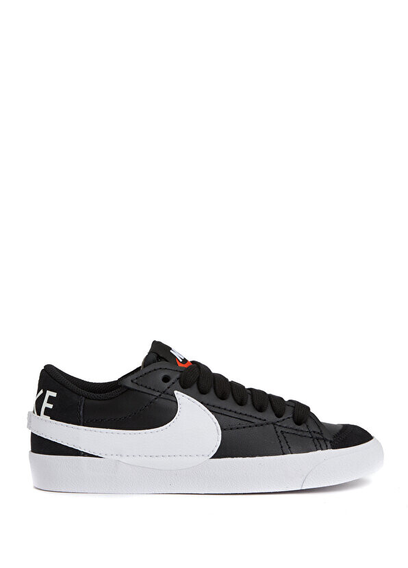 

Черные женские кожаные кроссовки blazer low 77 Nike, Черный