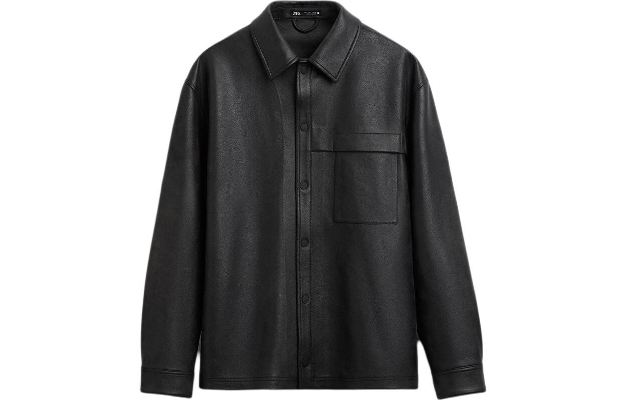 

Куртка мужская черная Zara, черный