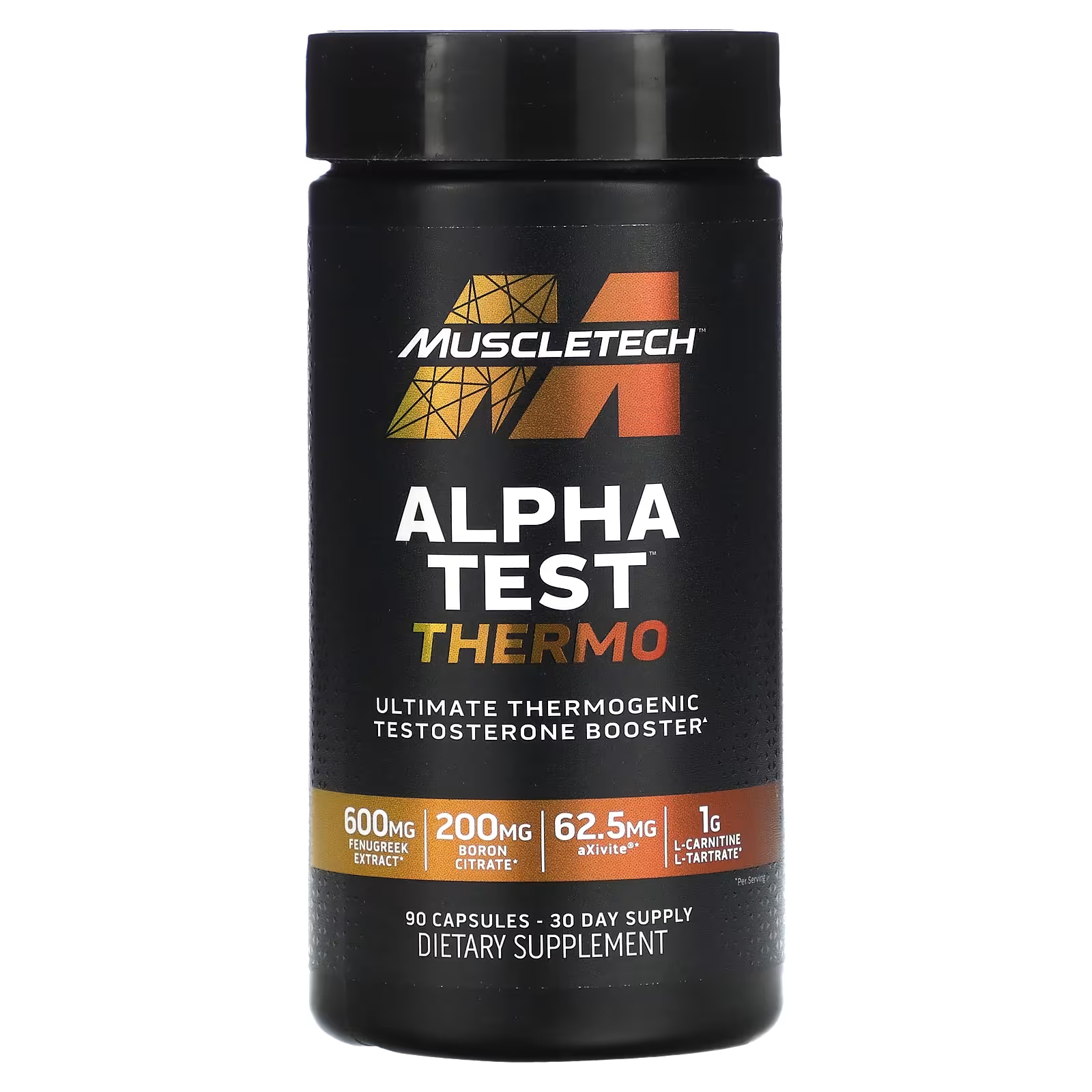 MuscleTech Alpha Test Thermo 90 капсул листья пажитника mdh 100 г