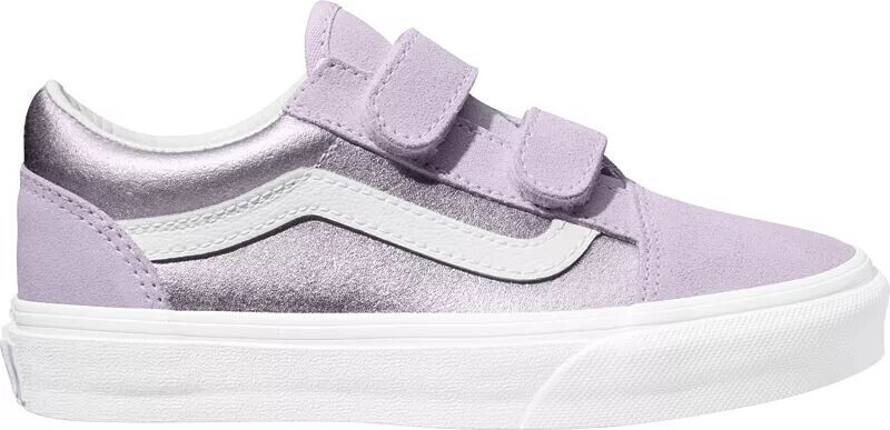

Детская обувь Old Skool для дошкольников Vans, лаванда/белый