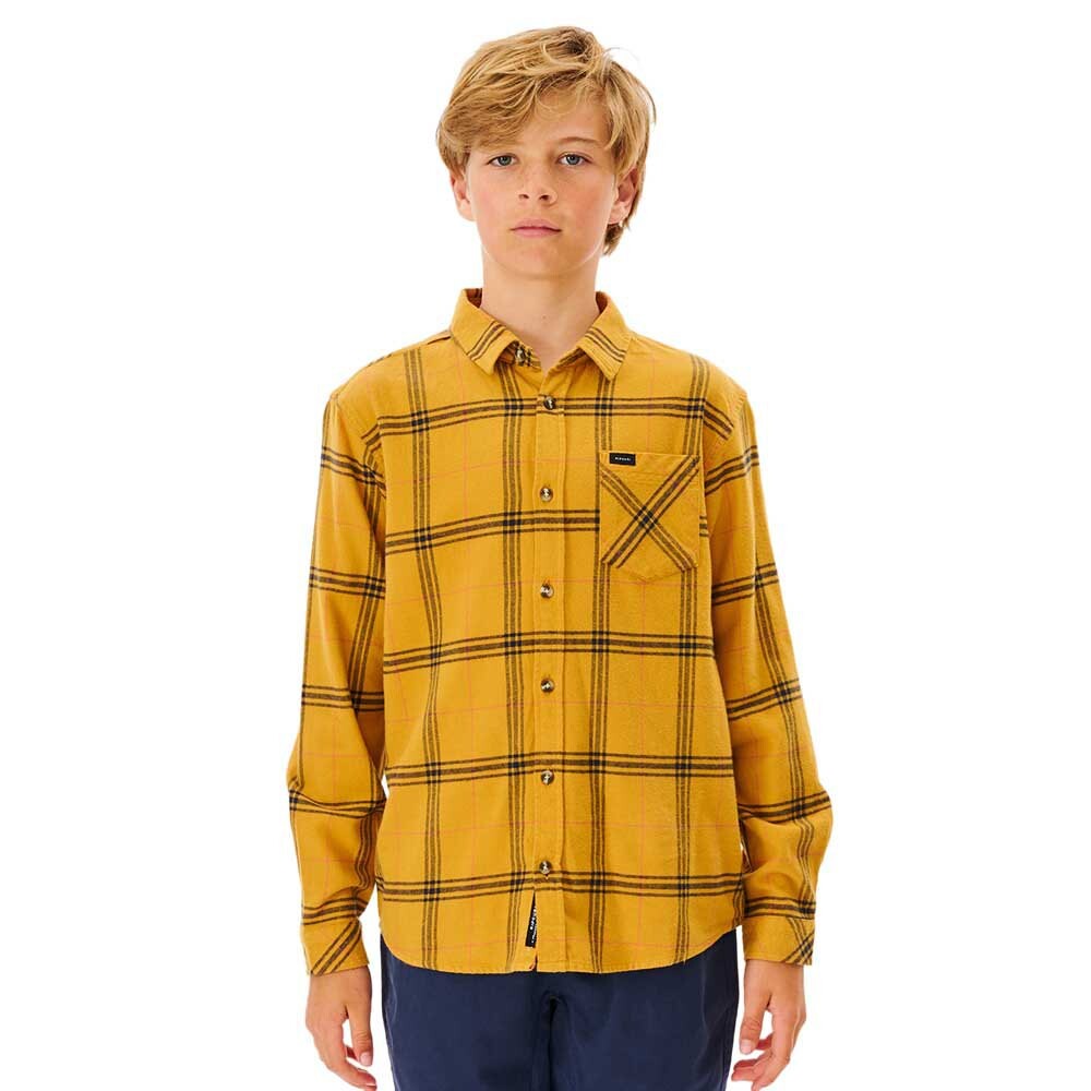 

Рубашка с длинным рукавом Rip Curl Checked In Flannel Boy, желтый