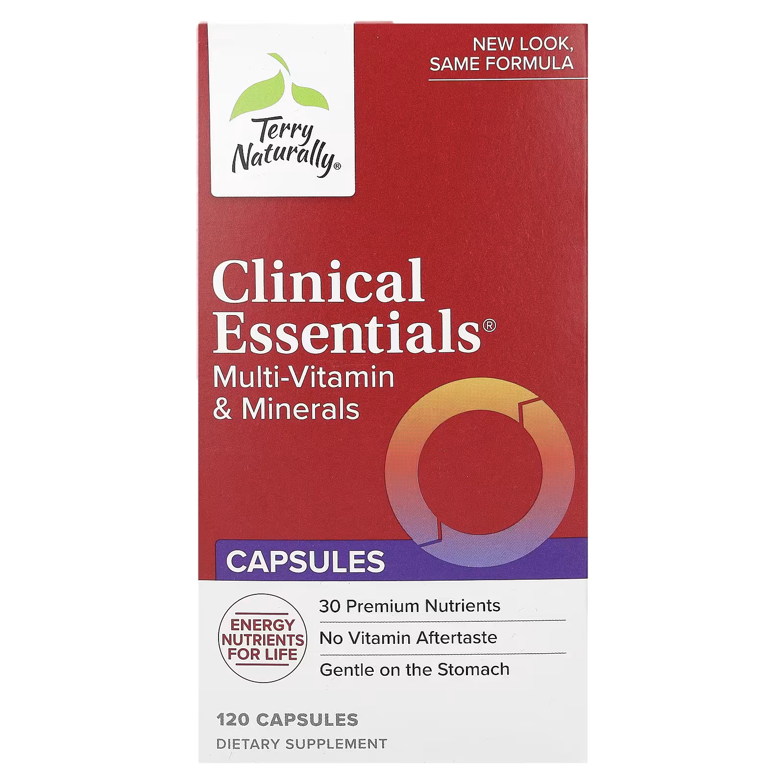 Terry Naturally Clinical Essentials Мультивитамины и минералы 120 капсул мультивитамины terry naturally cortisol rescue 60 капсул