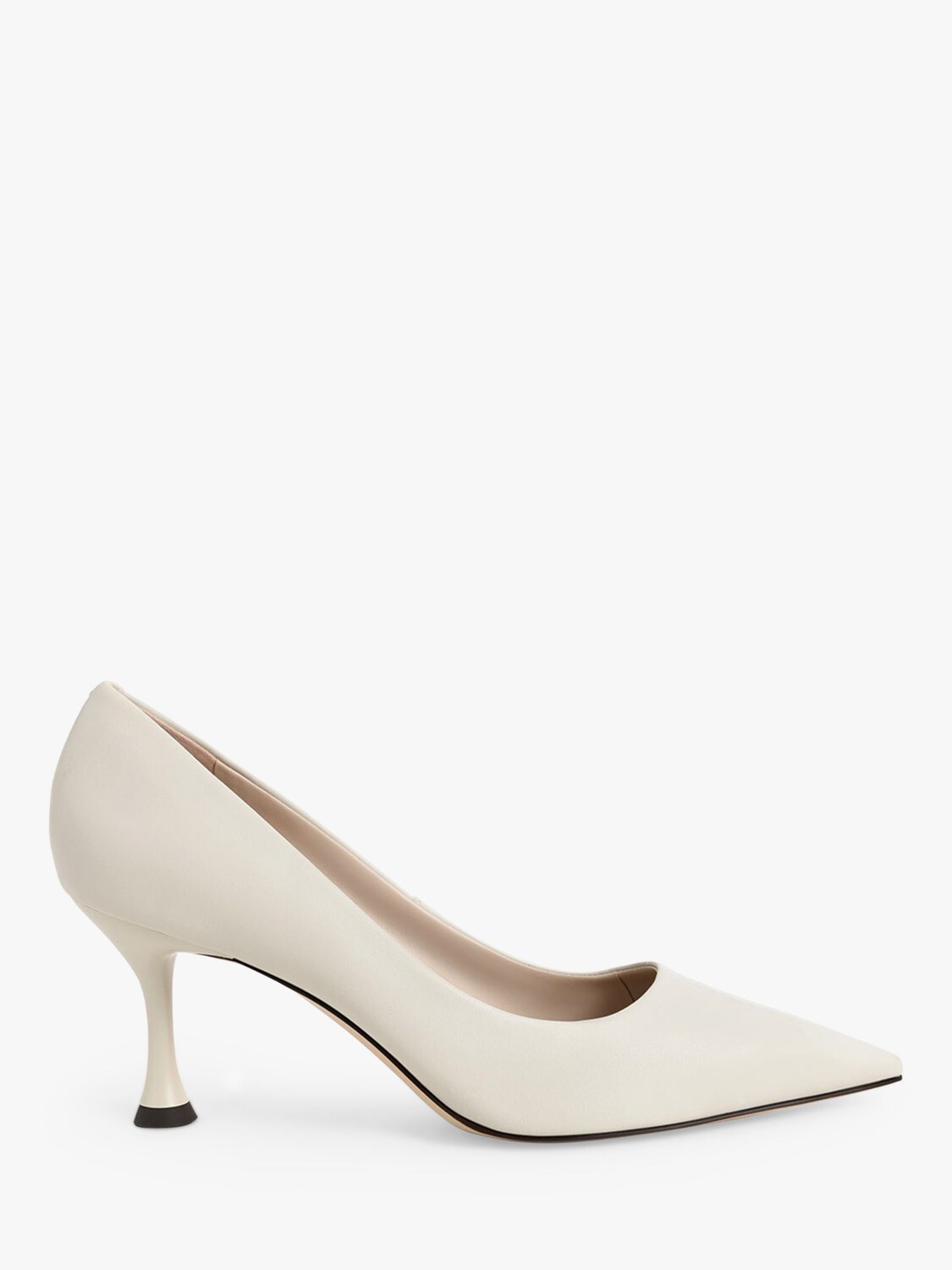

CHARLES & KEITH Туфли-лодочки на каблуке-лодочке, Мел