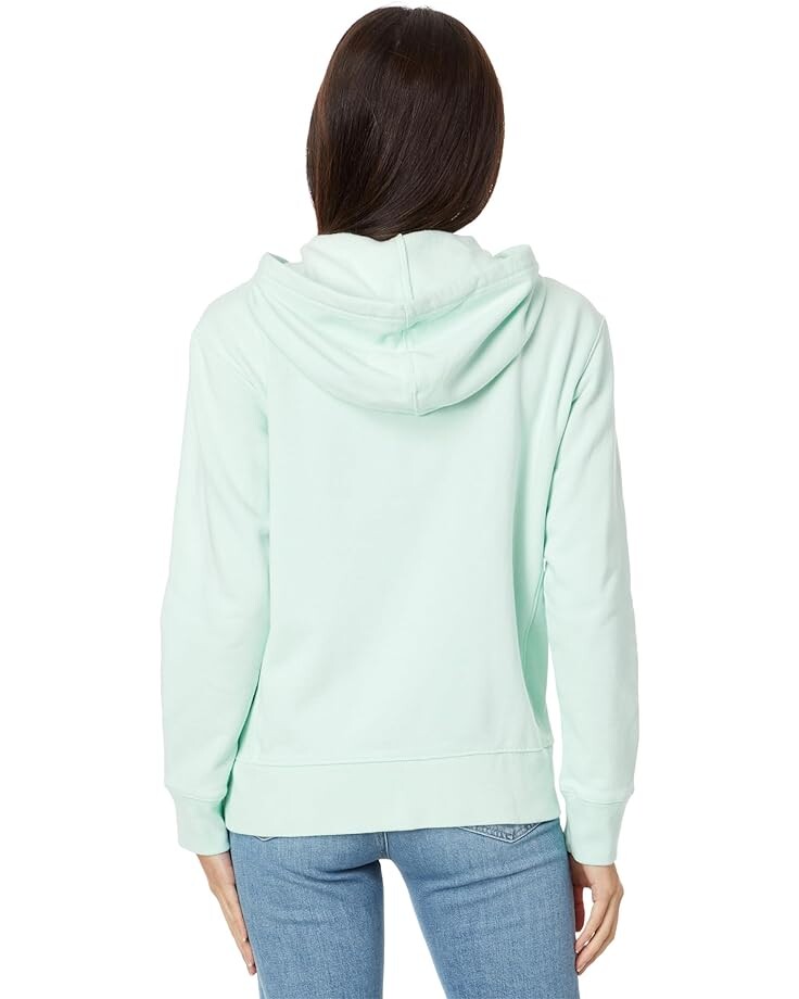 green life hotel Худи Life is Good Heart Simply True Fleece Zip Hoodie, цвет Sage Green