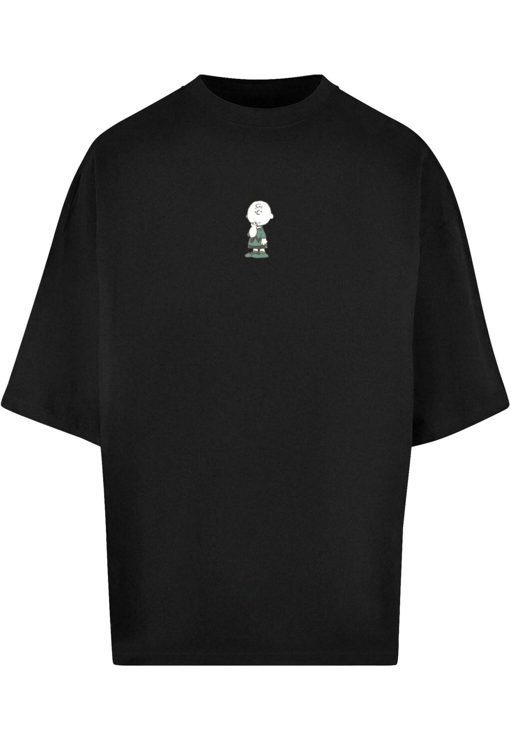 

Футболка с принтом Peanuts Charlie Brown Huge Merchcode, черный
