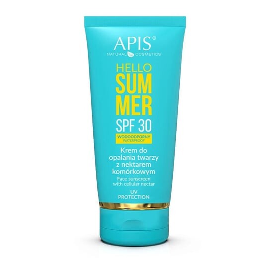 

Водостойкий солнцезащитный крем для лица Hello Summer с клеточным нектаром, SPF30, 50 мл Apis