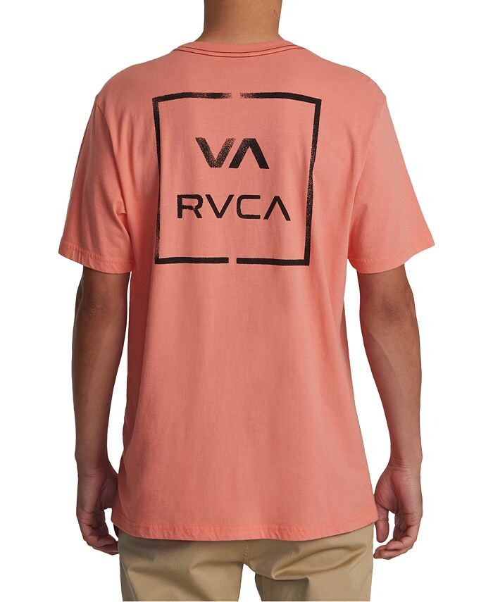

Мужская футболка с логотипом VA All The Way RVCA, розовый