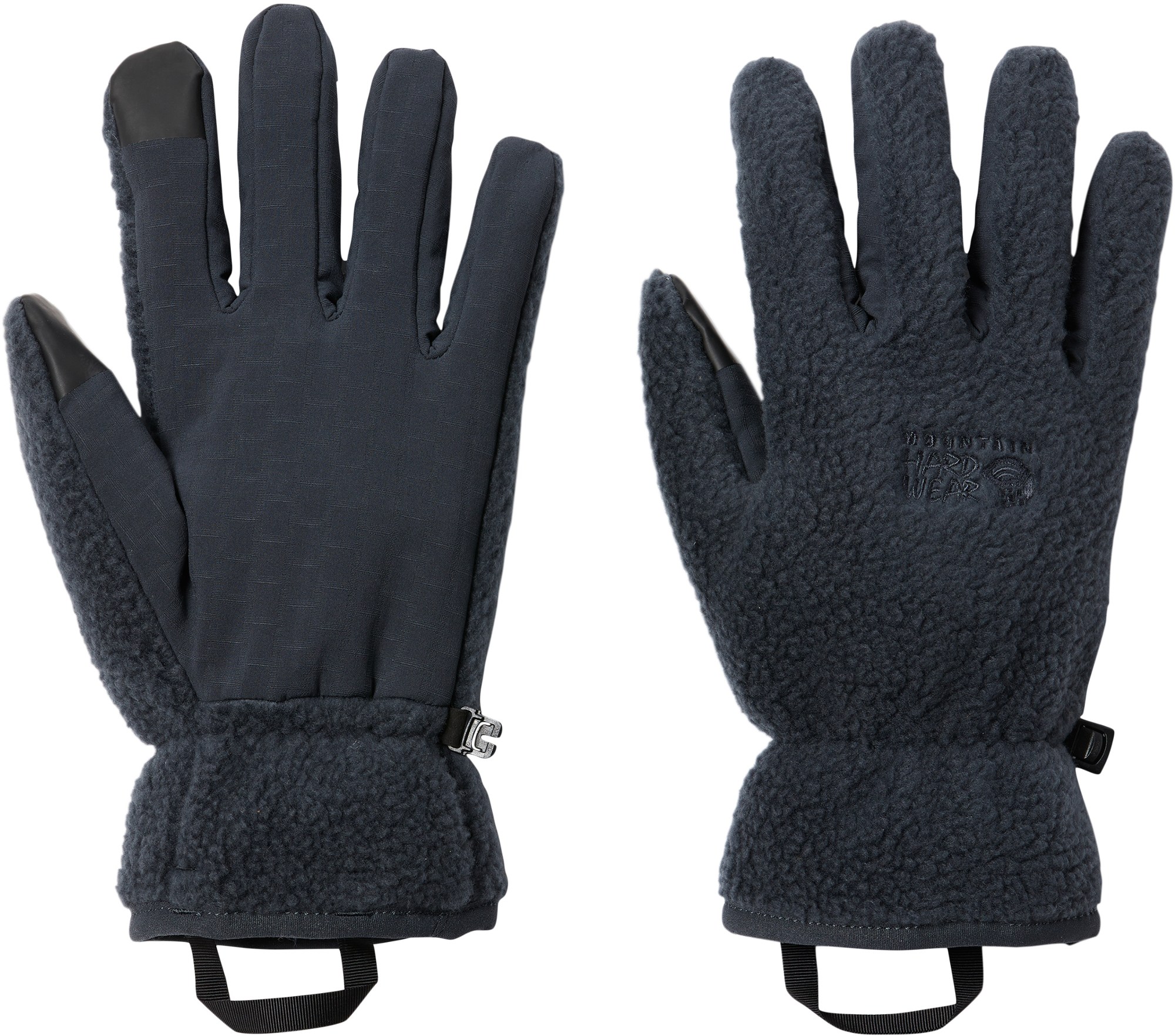 цена Флисовые перчатки HiCamp Sherpa Mountain Hardwear, черный