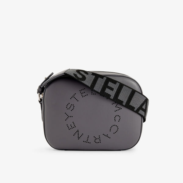 

Круглая сумка через плечо из искусственной кожи Stella Mccartney, цвет slate