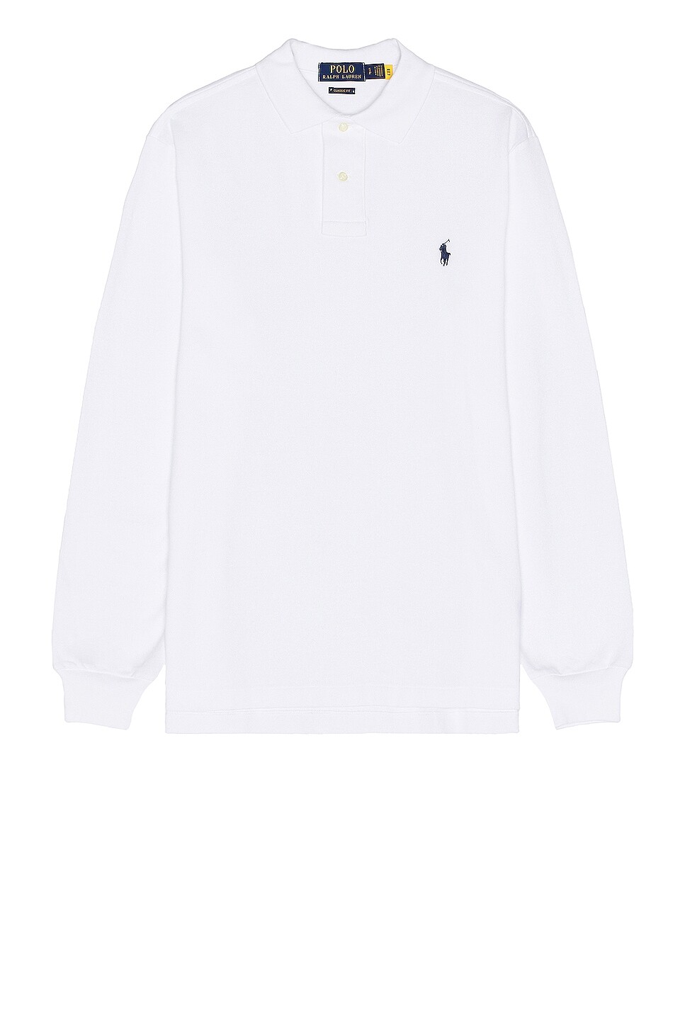 

Поло Polo Ralph Lauren Long Sleeve, белый