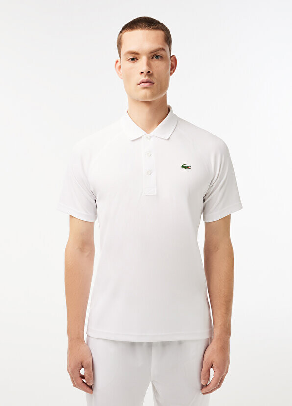 

Белая мужская футболка-поло sport стандартного кроя Lacoste, Белый