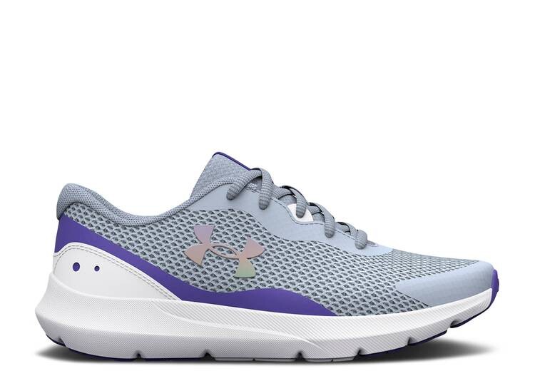 

Кроссовки Under Armour SURGE 3 GS 'GREY OXFORD BLUE', синий