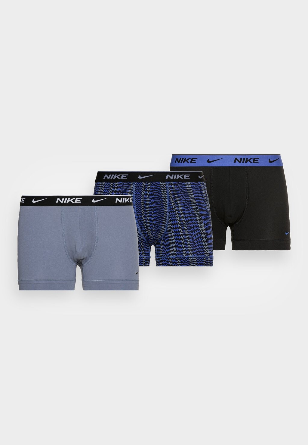 

Трусики TRUNK 3 PACK Nike Underwear, цвет ashen slate/black