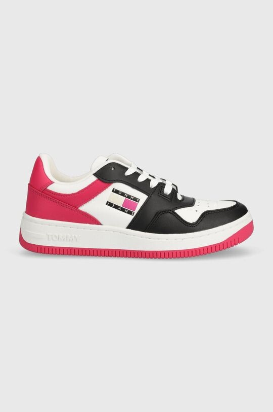 

Кроссовки TJW RETRO BASKET LEATHER Tommy Jeans, розовый