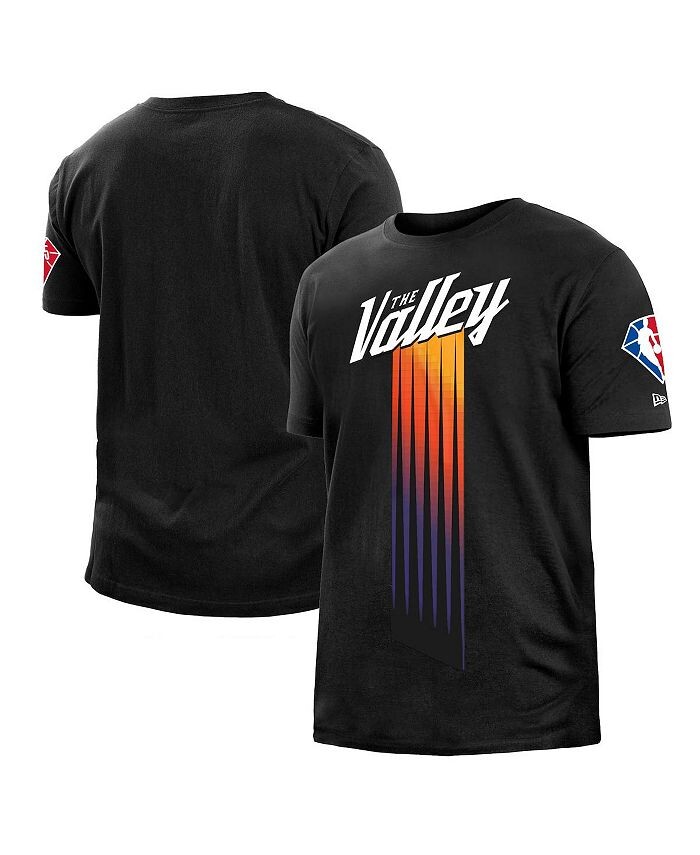 

Мужская черная футболка из матового джерси Phoenix Suns 2021/22 City Edition New Era, черный