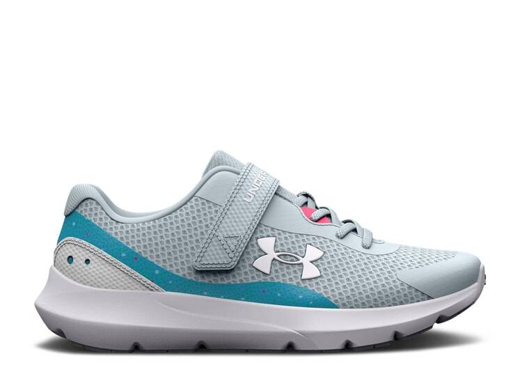 

Кроссовки Under Armour SURGE 3 AC PRINTED PS 'HALOGEN BLUE PINK SHOCK', синий