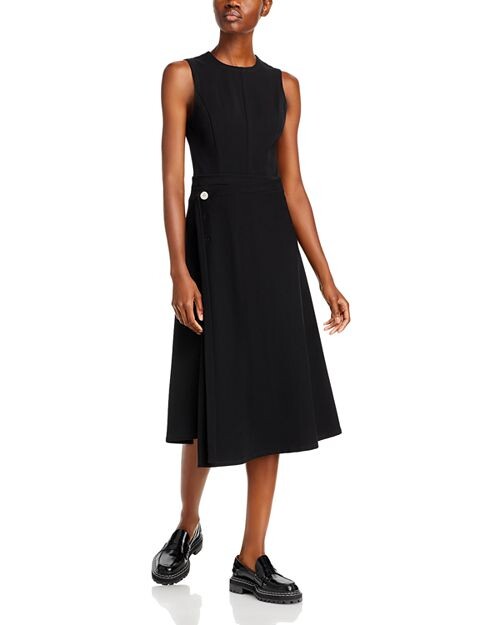 

Платье-юбка Ivy с запахом Proenza Schouler White Label, цвет Black