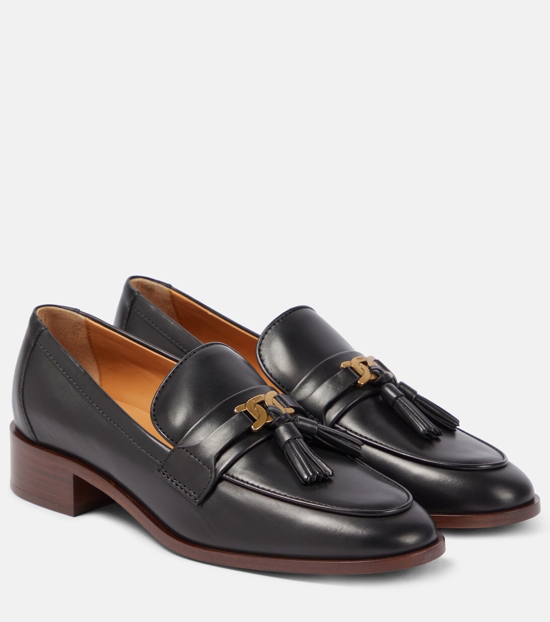 

Кожаные лоферы Tod's, черный