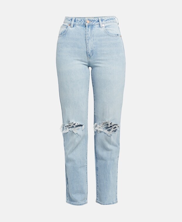 

Разрушенные джинсы Abrand Jeans, светло-синий