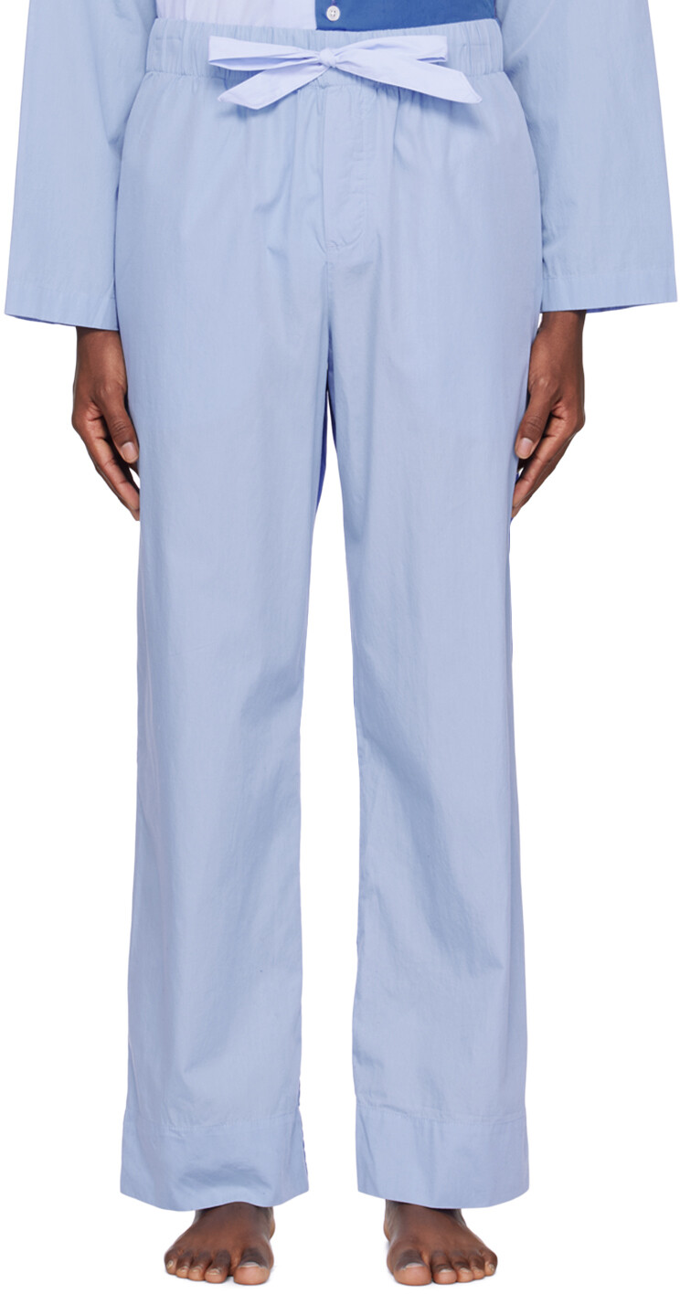 

Эксклюзивные синие пижамные штаны SSENSE Tekla