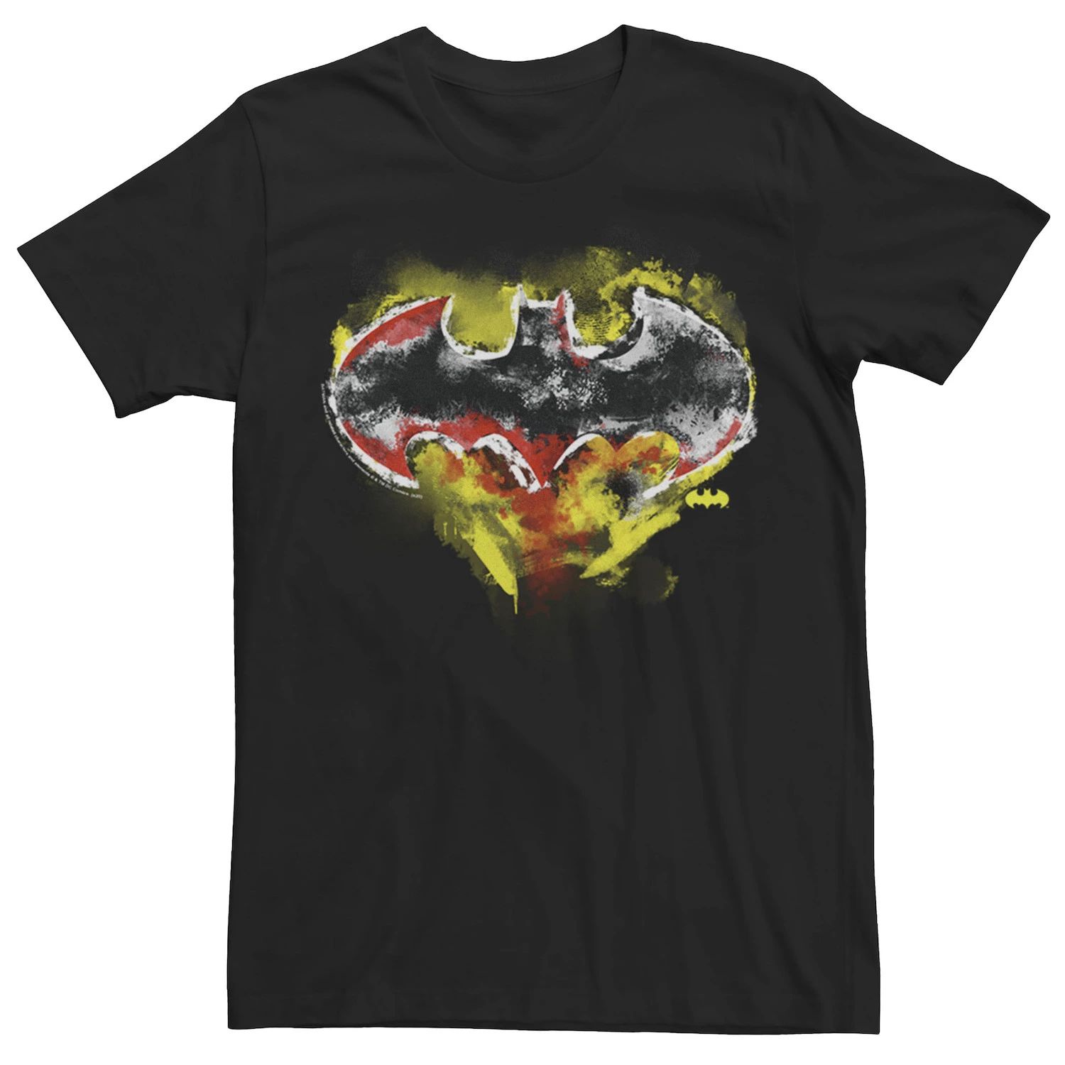 Мужская футболка с логотипом DC Fandome Batman Paint Licensed Character