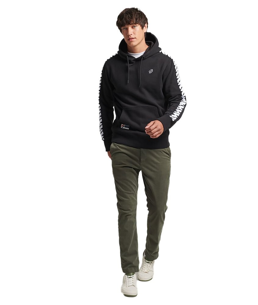 

Худи Superdry Code Sl Tape, черный