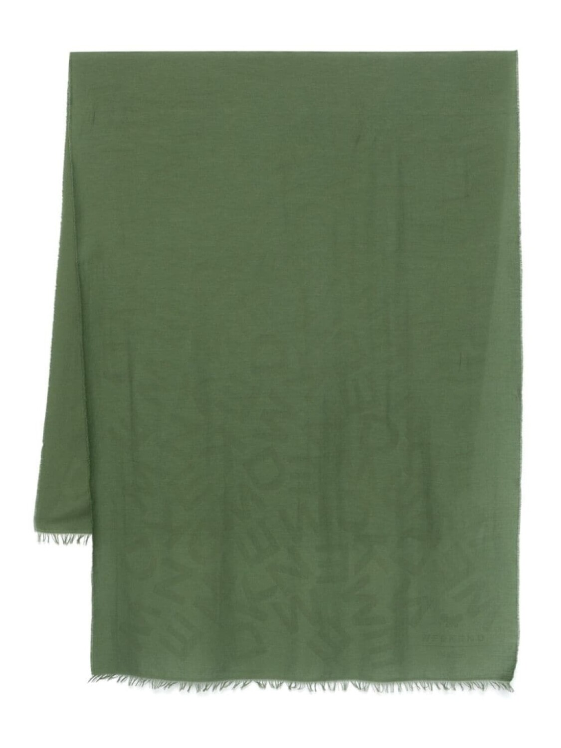 

Weekend Max Mara шарф с жаккардовым логотипом, зеленый