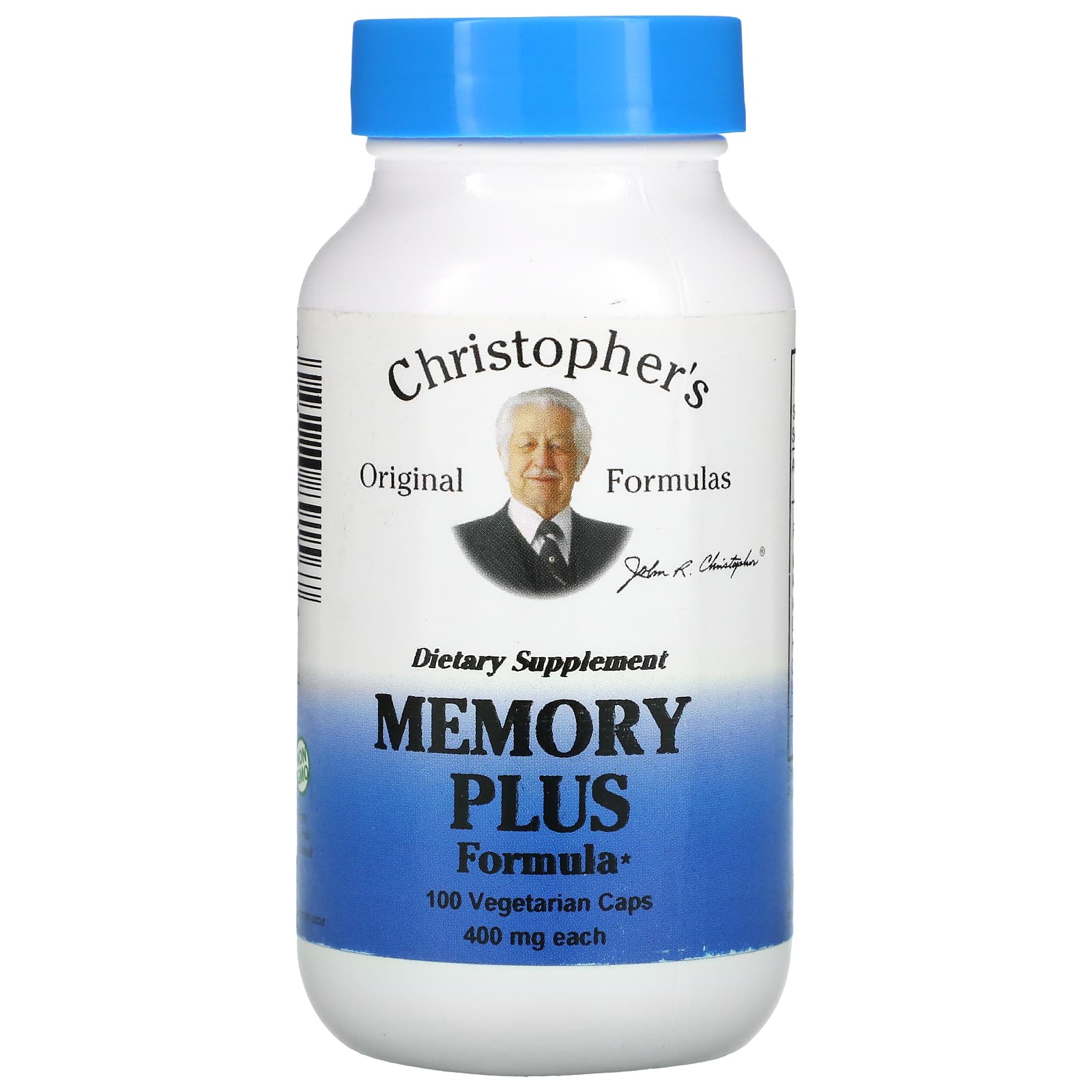 цена Christopher's Original Formulas Формула Memory Plus 450 мг 100 растительных капсул