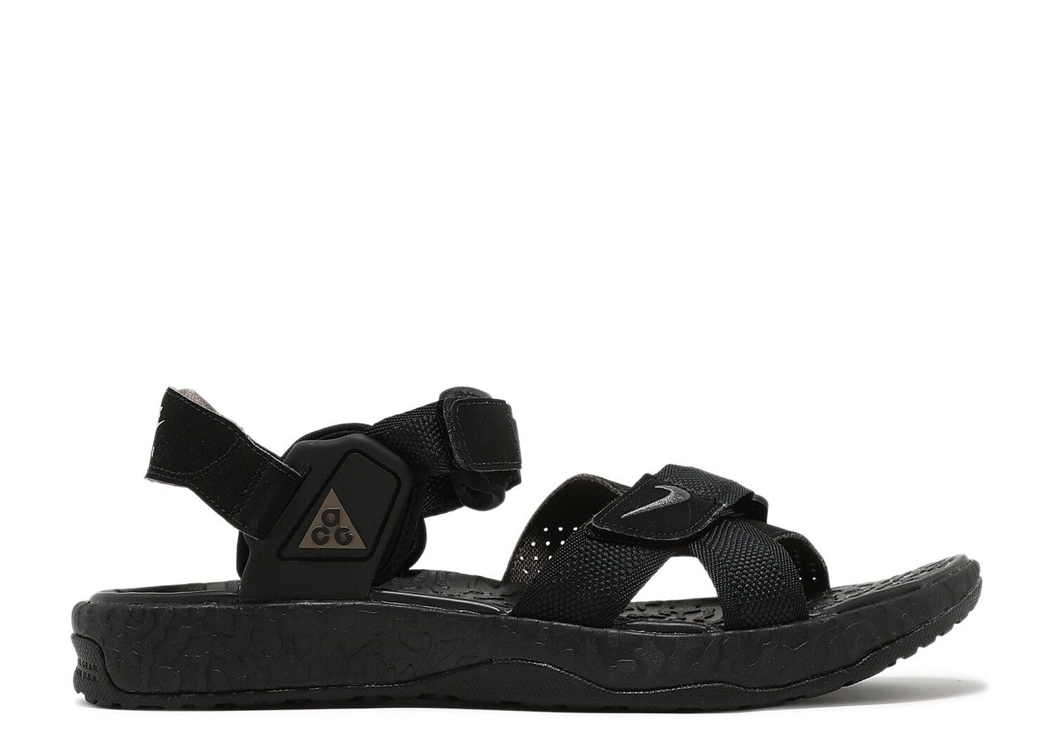 

Кроссовки Nike Acg Air Deschutz 'Black Iron Grey', черный