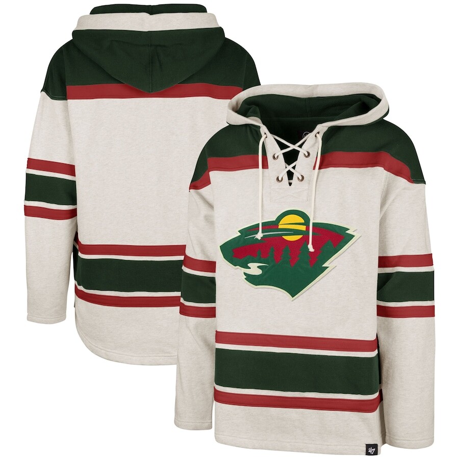 

Пуловер с капюшоном 47 Minnesota Wild, серый