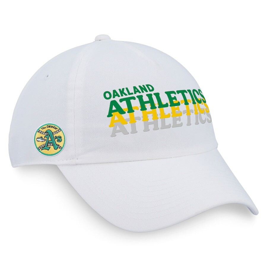 

Бейсболка Fanatics Branded Oakland Athletics, белый