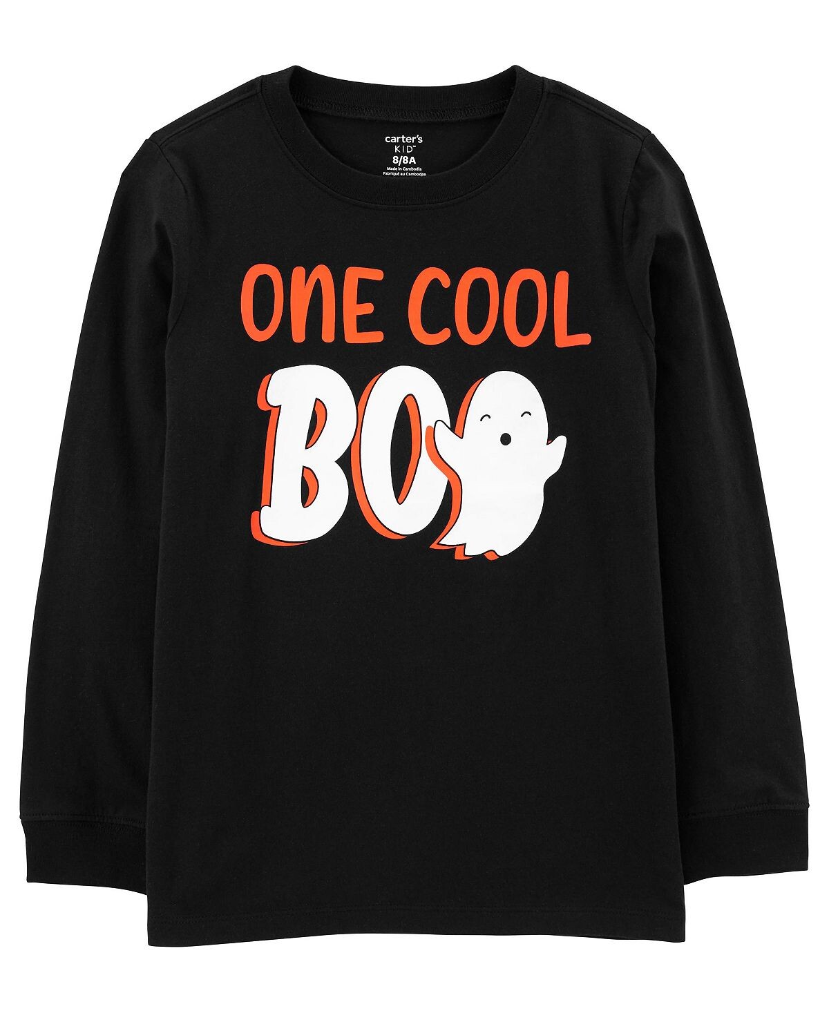 

Футболка из джерси Big Boys One Cool Boo на Хэллоуин Carter's