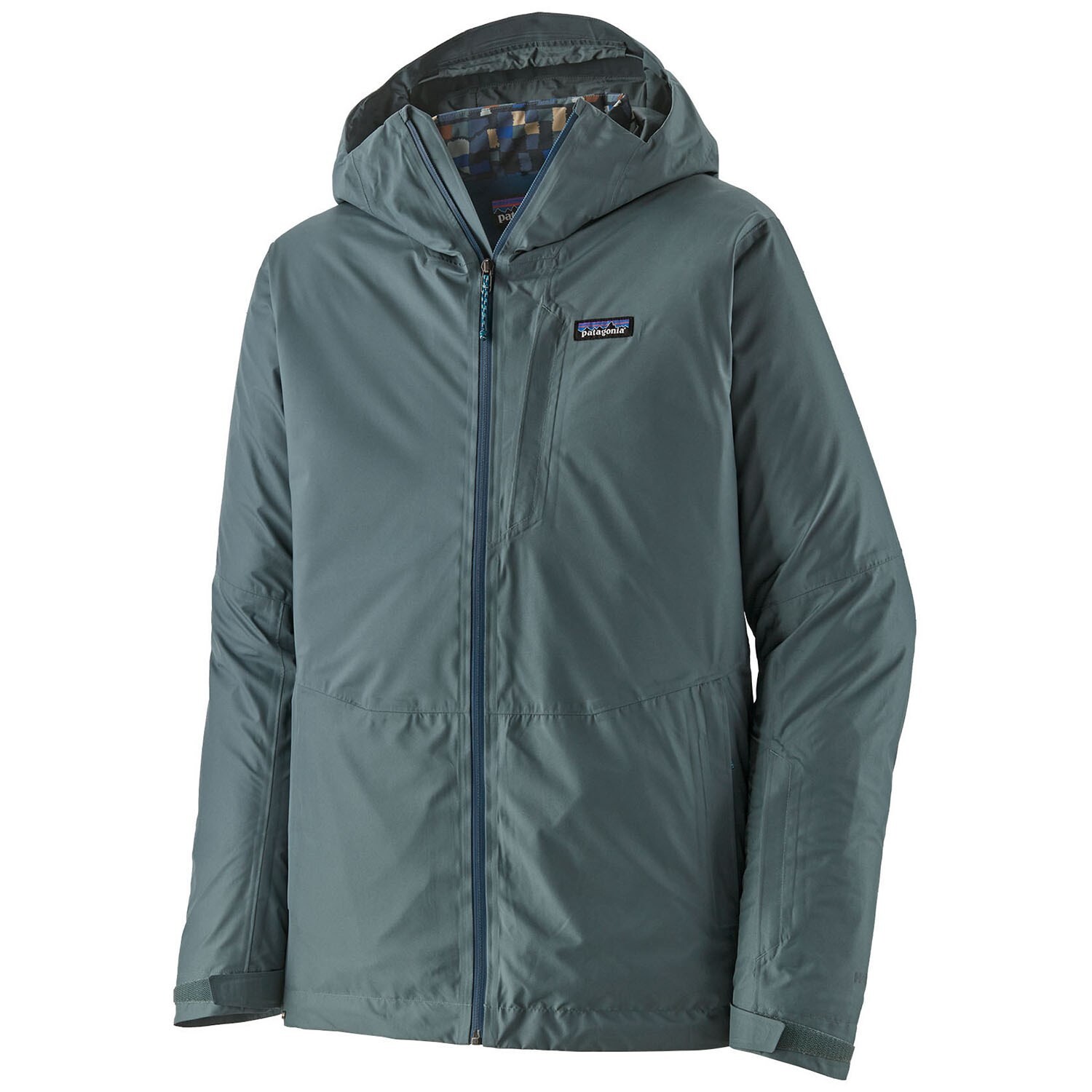 

Утепленная куртка Patagonia 3-in-1 Powder Town, зеленый