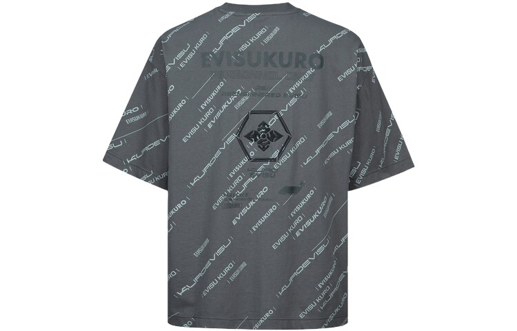 

Футболка унисекс Evisu, серый