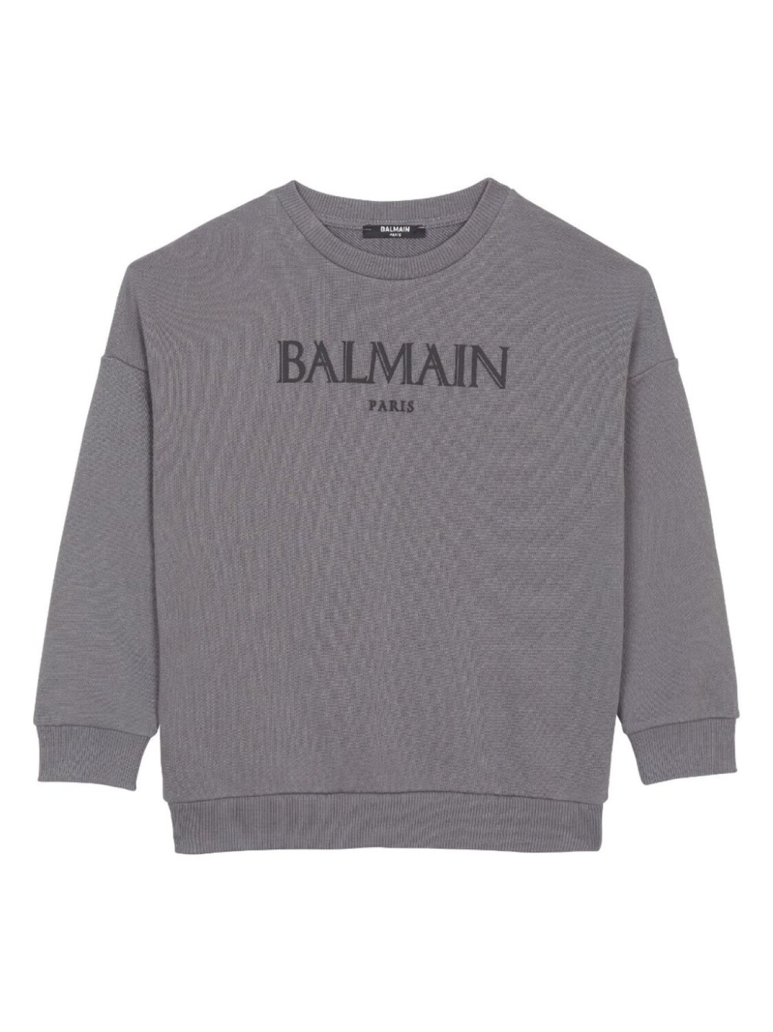 

Balmain Kids толстовка с логотипом, серый