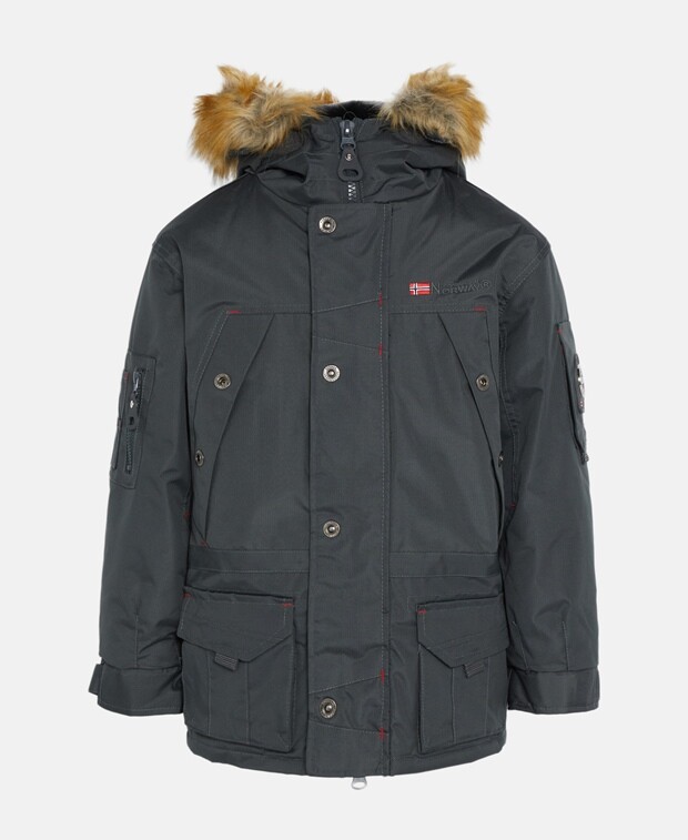 

Функциональная куртка Geographical Norway, темно-серый