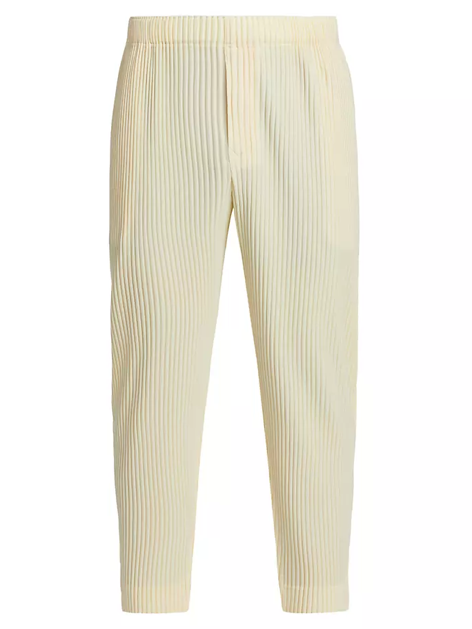 

Плиссированные брюки Mc июля Homme Plissé Issey Miyake, цвет light yellow