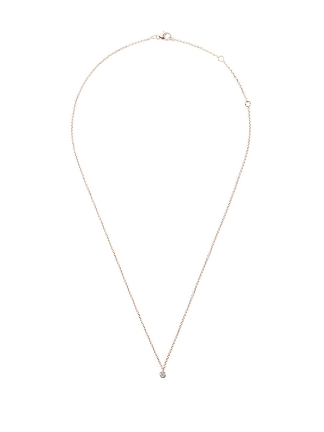 

Колье My First De Beers из розового золота с бриллиантом De Beers Jewellers, розовый