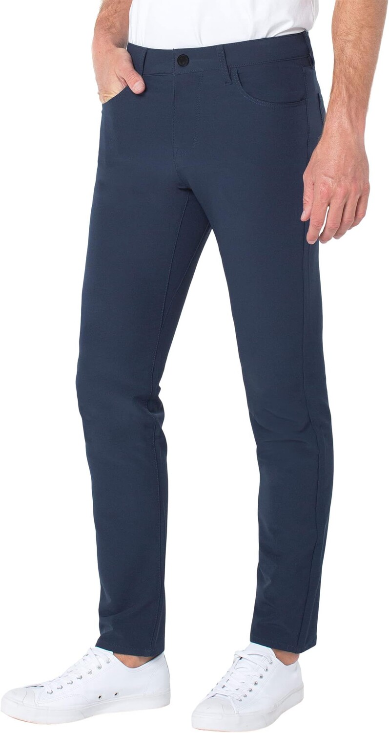 

Брюки Liverpool Los Angeles Modern Straight Tech Pants, цвет Faded Navy