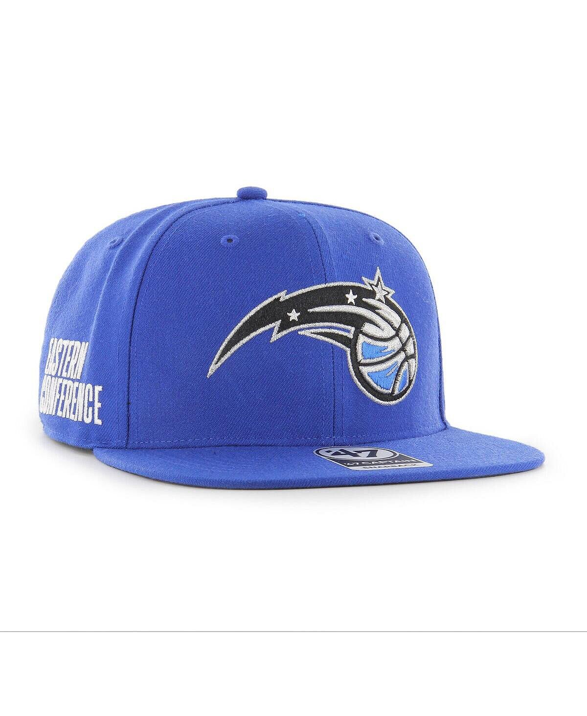 

Мужская синяя кепка Orlando Magic Sure Shot Captain Snapback '47 Brand