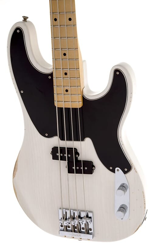 

Басс гитара Fender Mike Dirnt Road Worn Precision Bass Maple FB, White Blonde