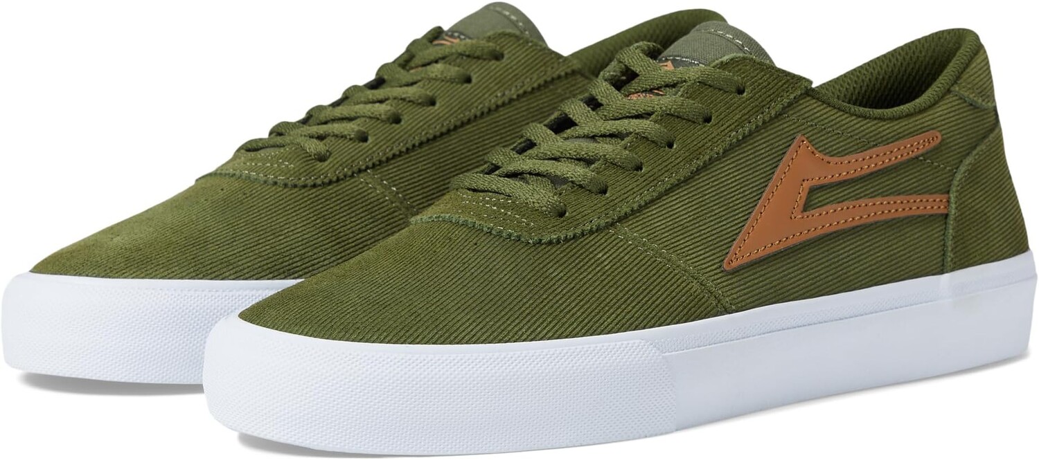 

Кроссовки Manchester Lakai, цвет Olive Cord Suede