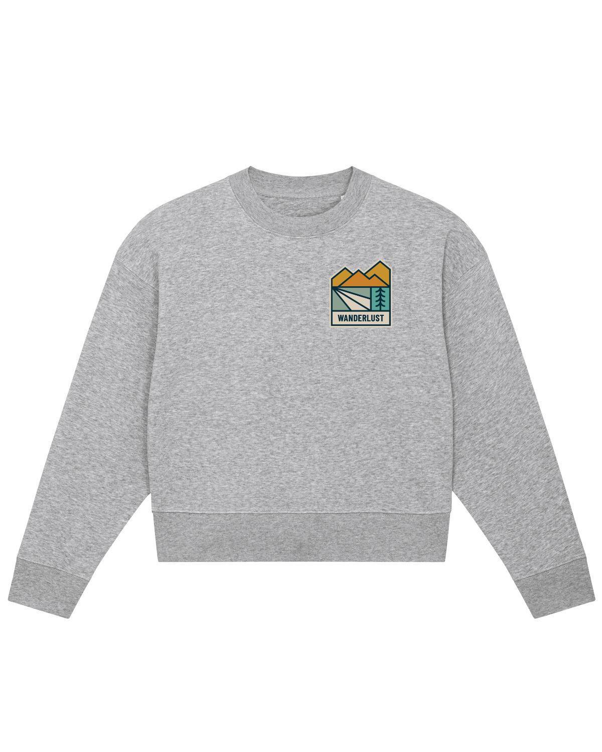 

Толстовка wat Apparel Wanderlust, цвет Grau meliert